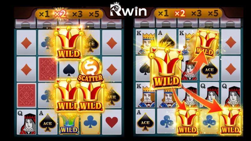 Poker Hoàng Kim trong Super Ace nổ hũ Rwin