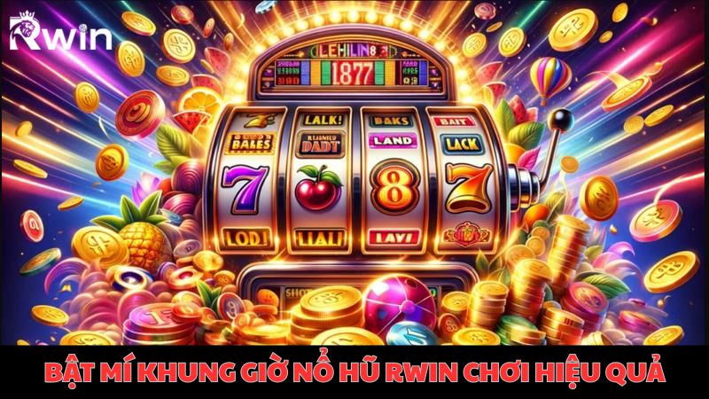 Lý giải tại sao cần nắm vững mọi bật mí khung giờ nổ hũ Rwin